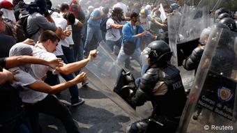Las protestas en Venezuela atrajeron la atención internacional brevemente.