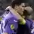 Mario Gomez celebrates after his crucial goal for Fiorentina against Juventus. Photo: Reuters