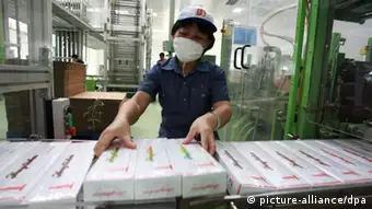 Zigarettenproduktion in China