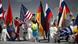 Flag bearers enter the stadium during the Closing Ceremony of the Sochi 2014 Olympic Games at the Fisht Olympic Stadium, Sochi, Russia, 23 February 2014. EPA/HANNIBAL HANSCHKE Flag bearers enter the stadium during the Closing Ceremony of the Sochi 2014 Olympic Games at the Fisht Olympic Stadium, Sochi, Russia, 23 February 2014. EPA/HANNIBAL HANSCHKE
