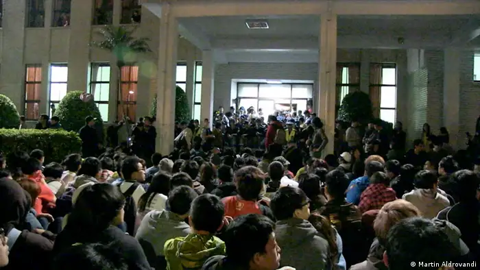 Taiwan Taipeh Studentenproteste 19.03.2014