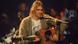 Kurt Cobain at an MTV Unplugged concert in 1993, Copyright: Getty Images Kurt Cobain at an MTV Unplugged concert in 1993, Copyright: Getty Images