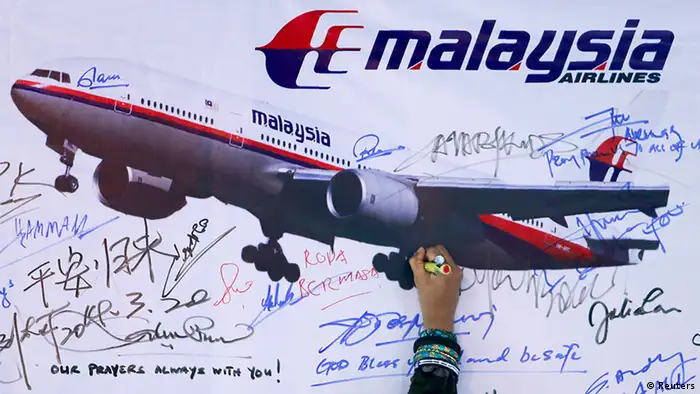 Suche Malaysian Airlines MH370 22.03.2014