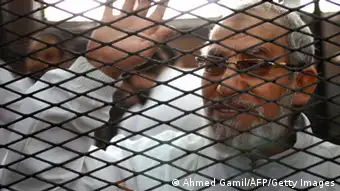 Mohammed Badie hinter Gittern
