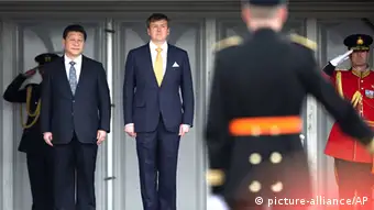 Xi Jinping Staatsbesuch Niederlande König Willem Alexander