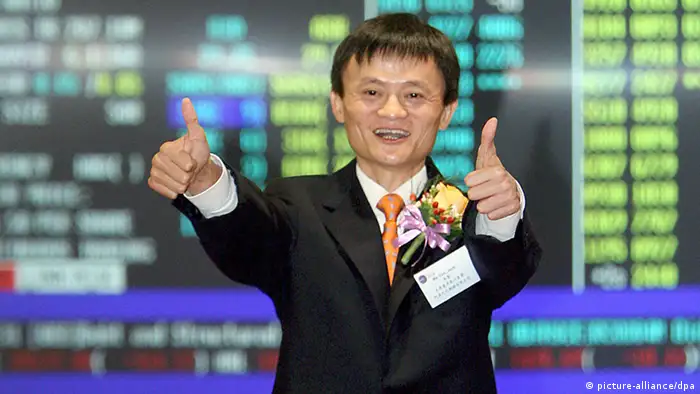 Jack Ma Gründer von Alibaba (picture-alliance/dpa)
