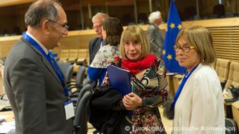 Eurosocial Treffen in Brüssel 24.03.2014 Clarisa Hardy Chile
