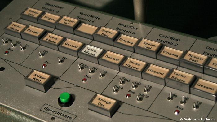 Кнопки на пульте управления