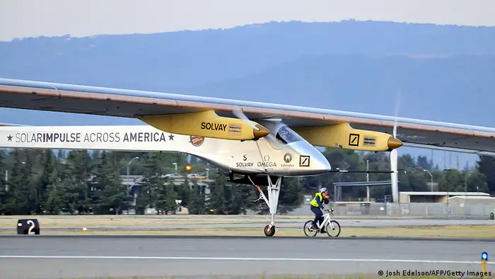 USA Schweiz Solarflugzeug Solar Impulse