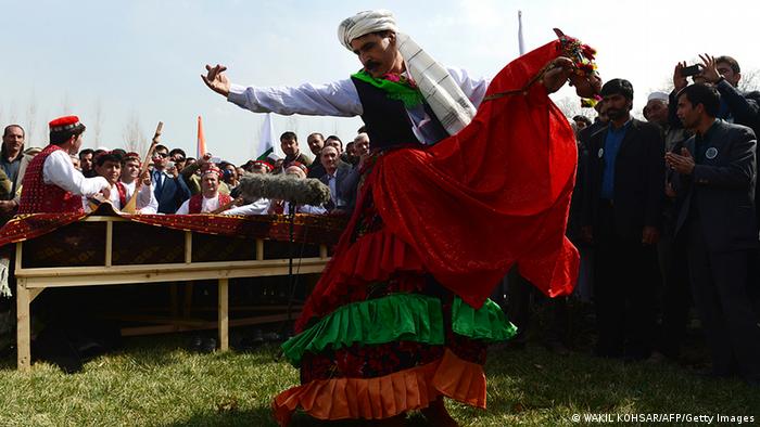 Afghanistan Newroz Neujahrsfest Tanz