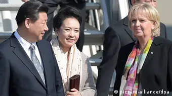 Chinas Präsident Xi in NRW