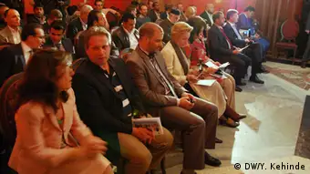 Feierlicher Empfang mit Gästen aus Politik und Medien in Tripolis am 29.03.2014 (Foto: DW Akademie/Yinka Kehinde).