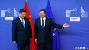 Xi in Brüssel mit Barroso 31.03.2014