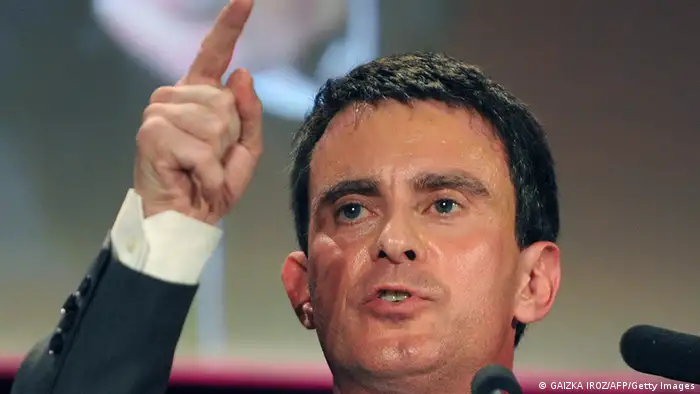 Frankreich Innenminister Manuel Valls wird neuer Ministerpräsident