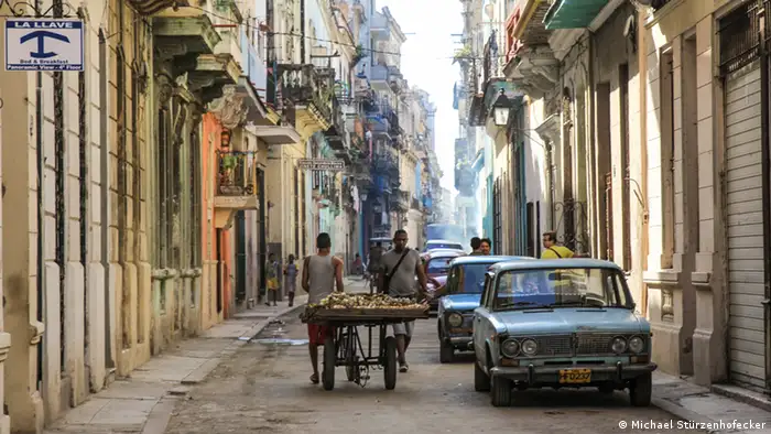 Kuba Havanna Straßenansicht