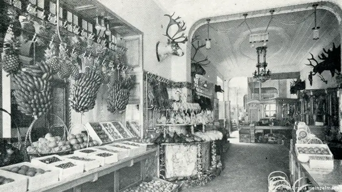 The Fehér delicatessen store in Berlin, c. 1910., Courtesy: Ursula Heinzelmann