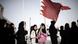 Opposition protests in Bahrain, girls holding national flag Opposition protests in Bahrain, girls holding national flag