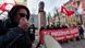 На пророссийском митинге в Харькове 5 апреля На пророссийском митинге в Харькове 5 апреля