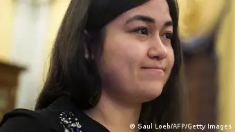 USA China Uiguren Jewher Ilham Tochter von Ilham Tohti