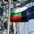 NATO-Flagge und bulgarische Flagge in Sofia, Bulgarien (Foto: BGNES)
