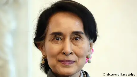 Aung San Suu Kyi bei Gauck 10.04.2014 in Berlin