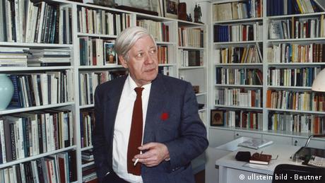 Helmut Schmidt Büro der Zeit 09.09.1996