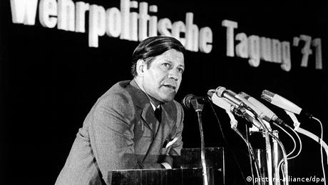 Helmut Schmidt - Wehrpolitische Tagung