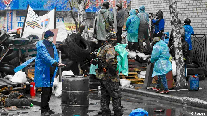 Pro-russische Demonstranten Ostukraine