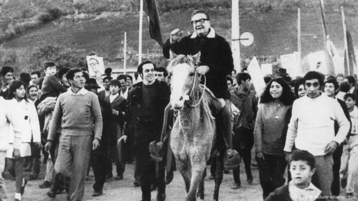 Foto de Salvador Allende en una imagen de archivo