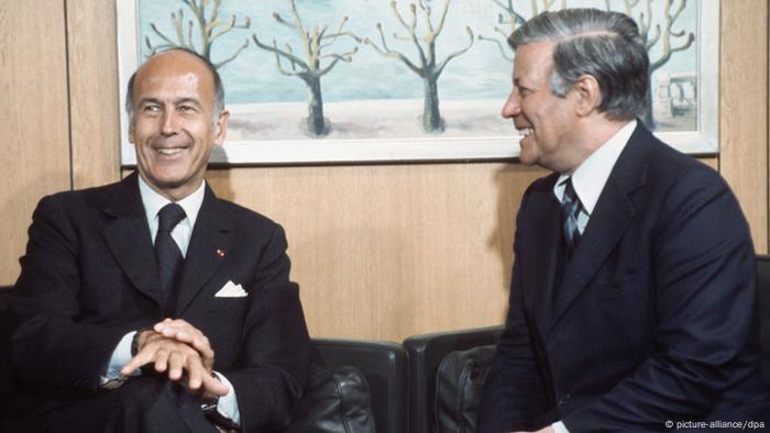 Bundeskanzler Schmidt und Giscard d'Estaing (picture-alliance/dpa)