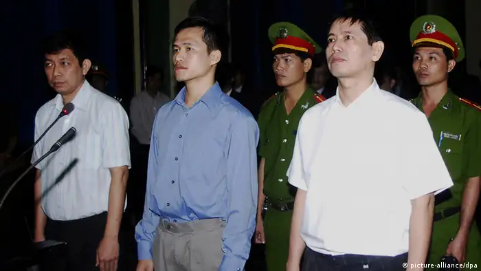 Vietnamesische Dissidenten vor Gericht