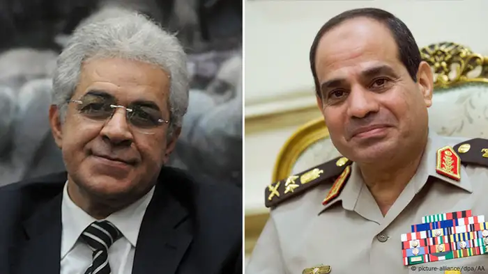 Kandidatur von Ägyptens Ex-Militärchef Abdul Fattah Al-Sisi und populäre Linkspolitiker Hamdin Sabahi offiziell