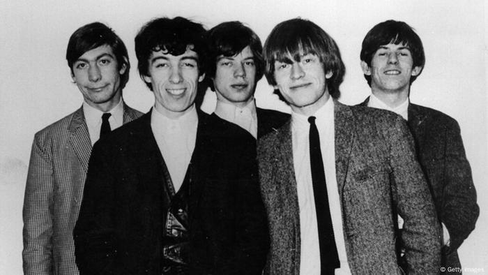 The Rolling Stones en 1964.