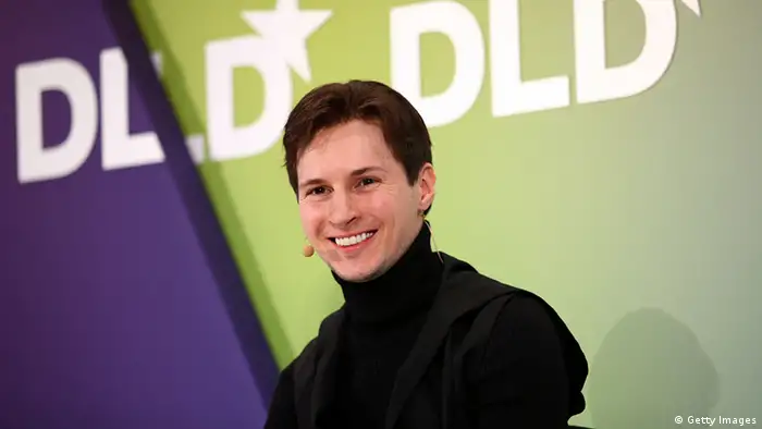 Deutschland Russland Internet VKontakte Gründer Pavel Durov in München