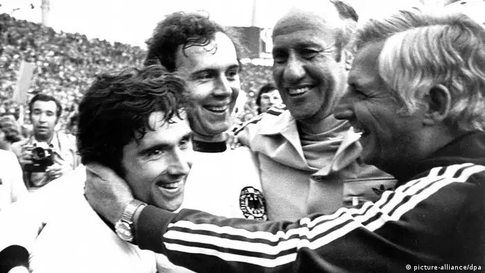 Deutschland Fußball WM 1974 Gerd Müller