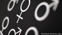 Symbole für das männliche und weibliche Geschlecht