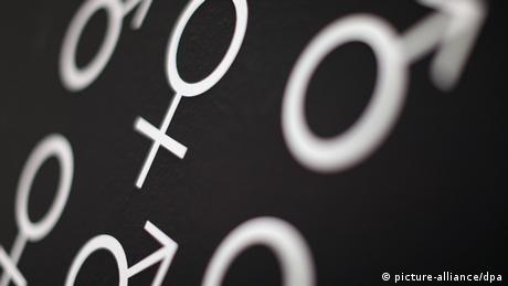 Symbols for male and female