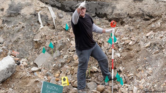 Serbien Massengrab in Rudnica