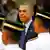President Barack Obama inspects an honour guard during a state welcoming ceremony outside the Parliament house in Kuala Lumpur April 26, 2014. REUETERS/Samsul Said