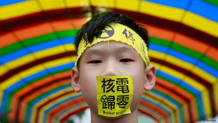 Anti Atomkraft Protest Taiwan 26.4.2014