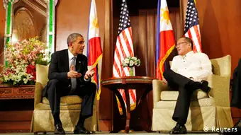 Obama bei Aquino 28.04.2014 Manila