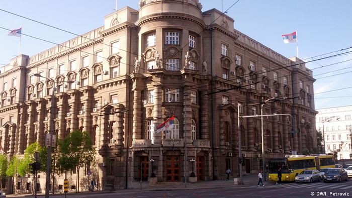 Hauptsitz der Regierung in Serbien