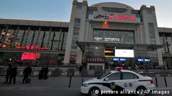 Urumqi China Explosion Bahnhof
