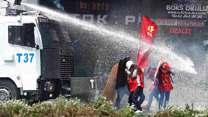 Istanbul Türkei Proteste Demonstration 1. Mai