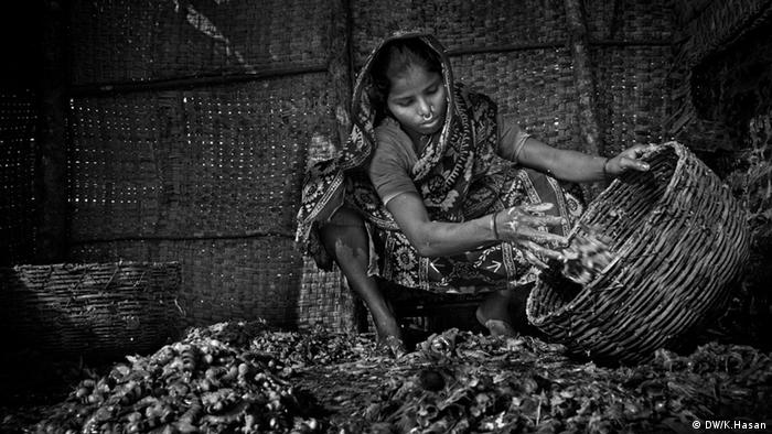 Fotoreportage zur Problematik des Klimawandels in Bangladesch