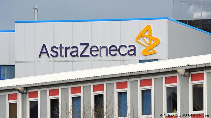 Logo des Pharmakonzerns AstraZenica