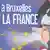 Антиєвропейський передвиборчий плакат французського "Національного фронту". Стилізована Жанна Д'Арк здуває зірки з прапора ЄС під гаслом "Ні - Брюсселю, так - Франції"