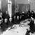 Німецька та радянська делегації в Брест-Литовську. Початок переговорів