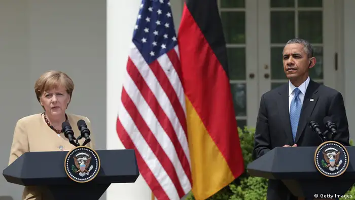 Angela Merkel und Barack Obama 2.5.2014