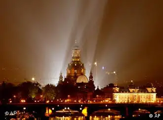 Dresden's Frauenkirche was destroyed in World War II, but reopened last year